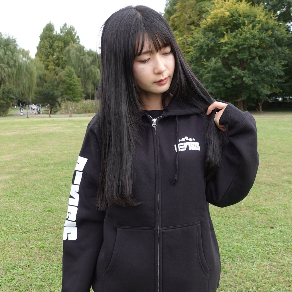 【限定100枚】DEVISIS パーカーZ（黒/白）※※黒完売※※