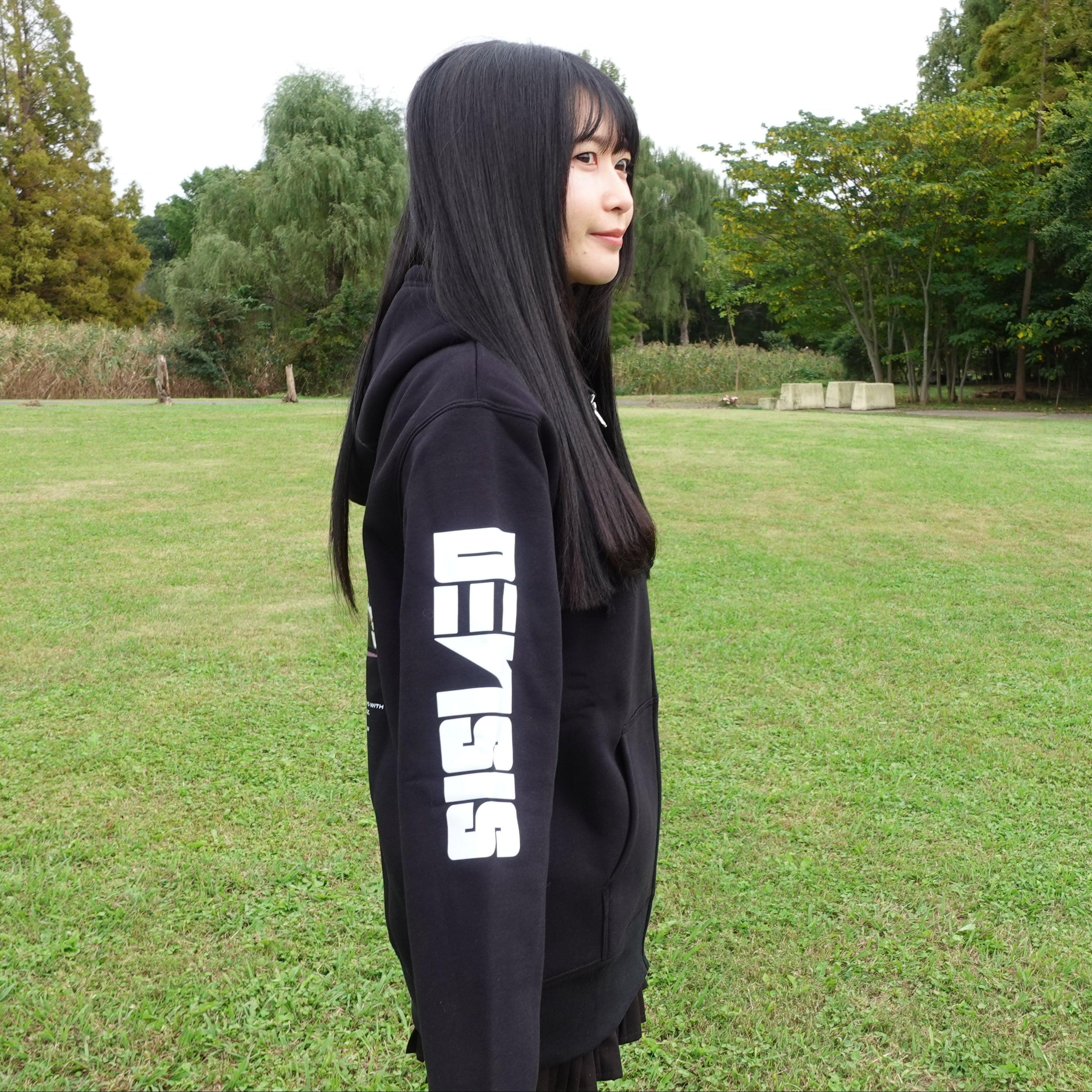 【限定100枚】DEVISIS パーカーZ（黒/白）※※黒完売※※