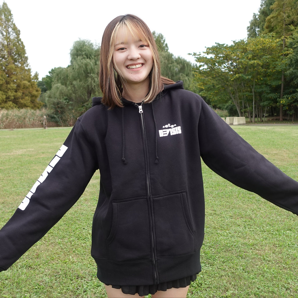 【限定100枚】DEVISIS パーカー7（黒/白）