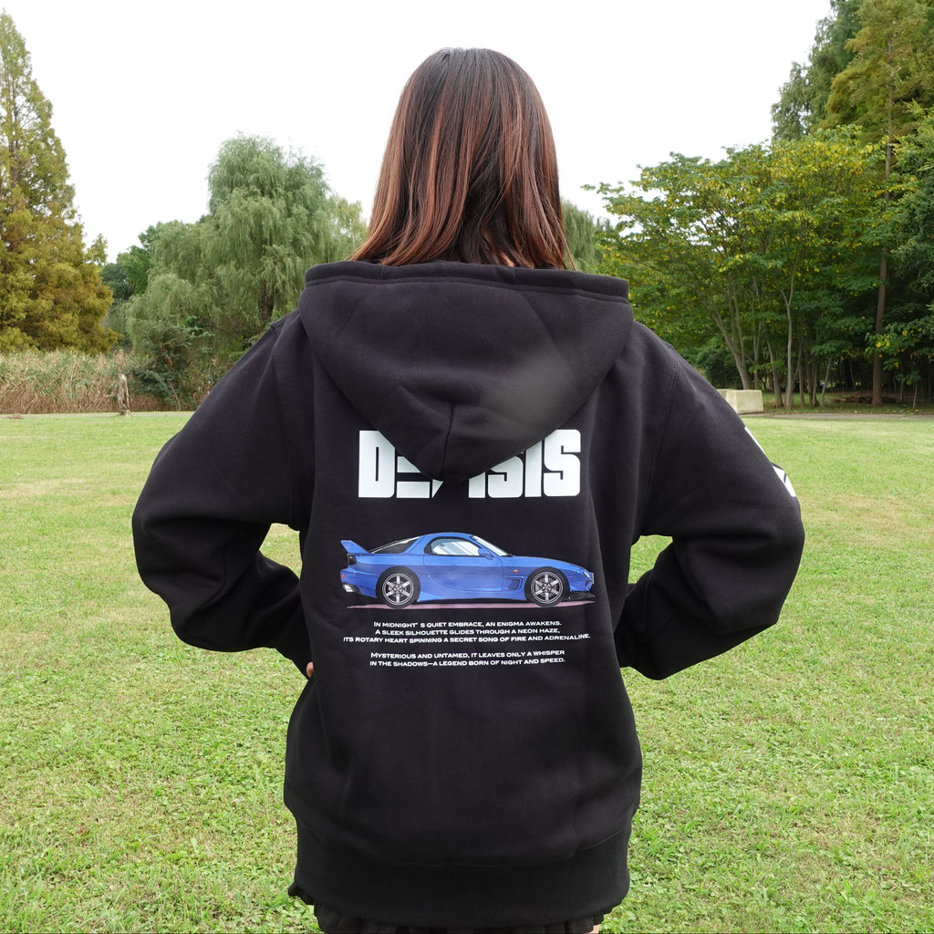 【限定100枚】DEVISIS パーカー7（黒/白）