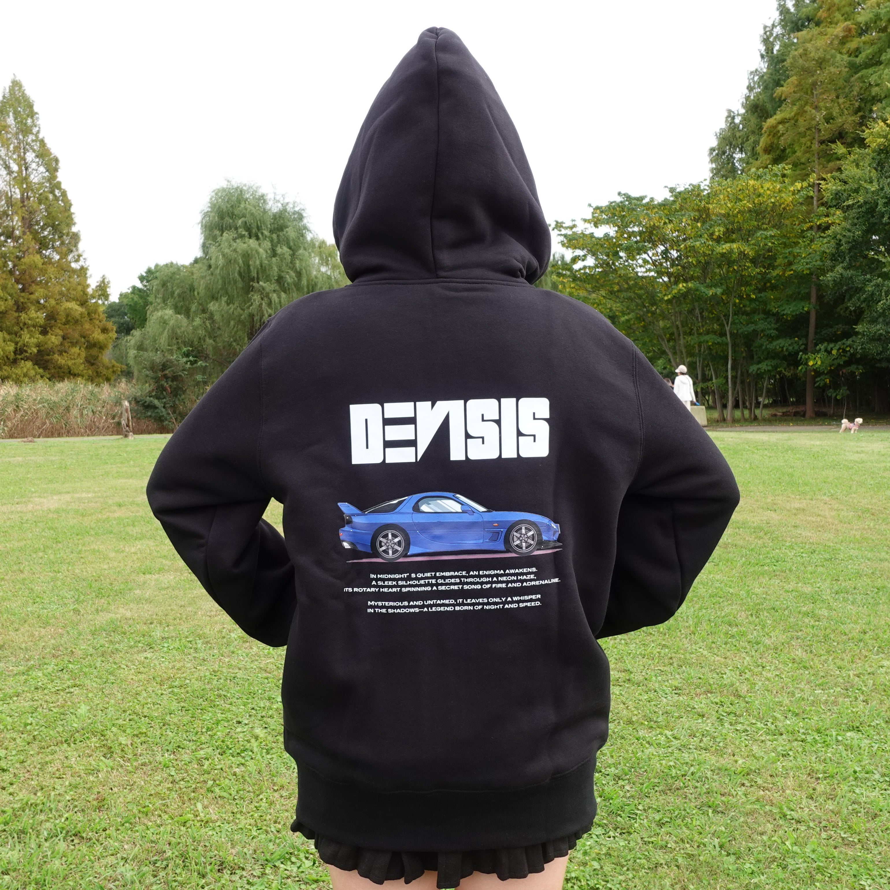 【限定100枚】DEVISIS パーカー7（黒/白）