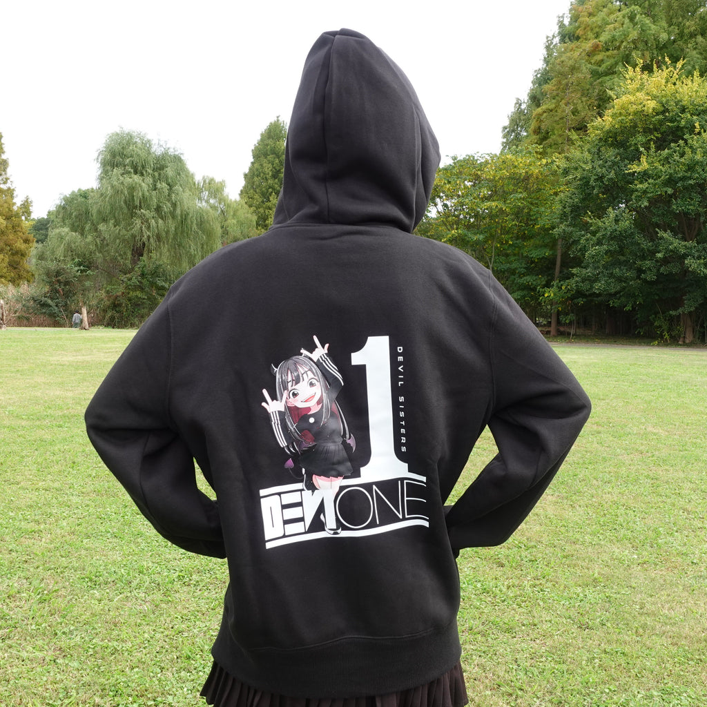 【限定100枚】DEVIONE パーカー（黒/白）