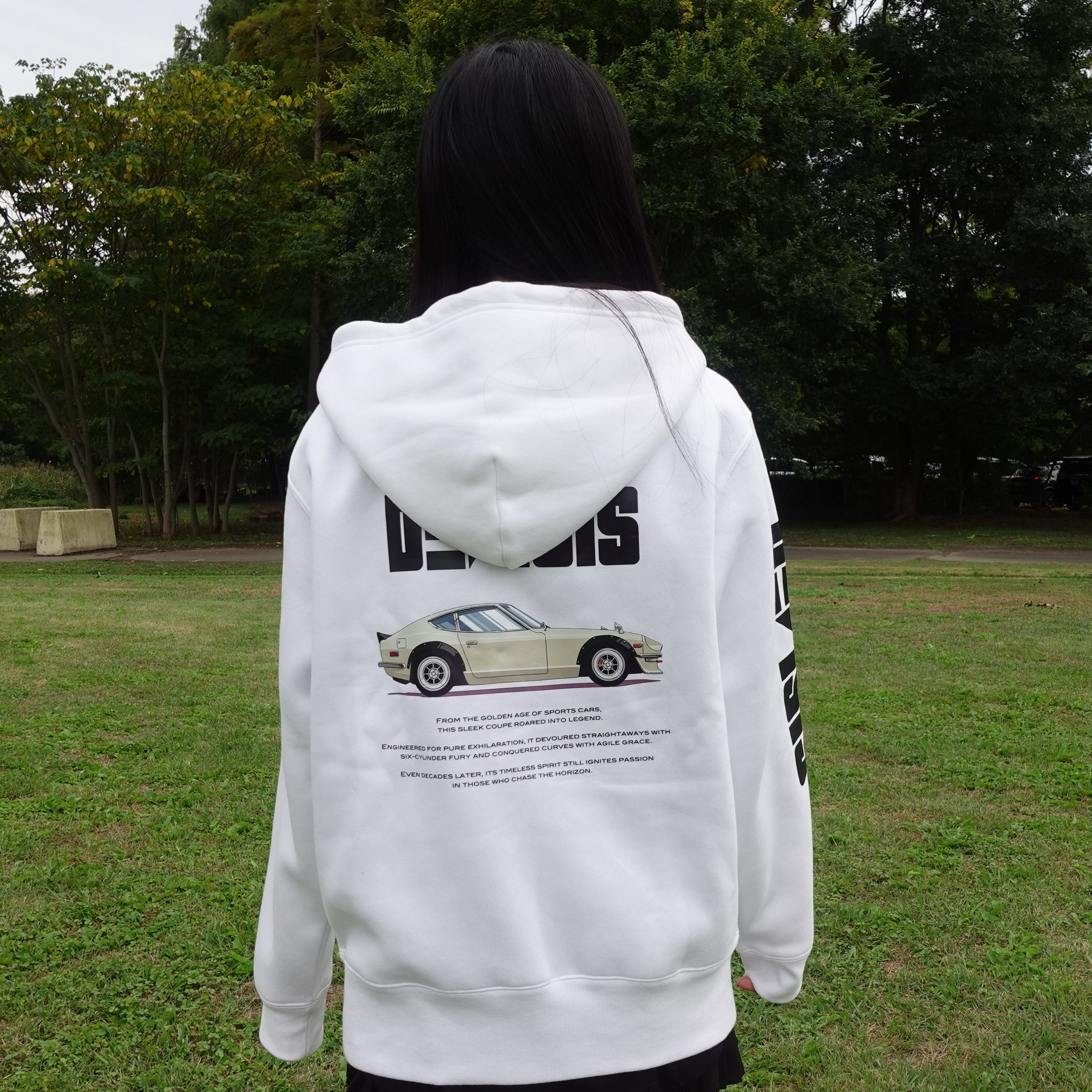 【限定100枚】DEVISIS パーカーZ（黒/白）※※黒完売※※