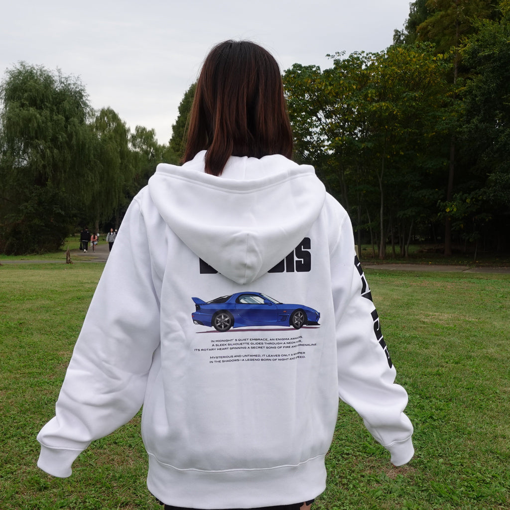 【限定100枚】DEVISIS パーカー7（黒/白）