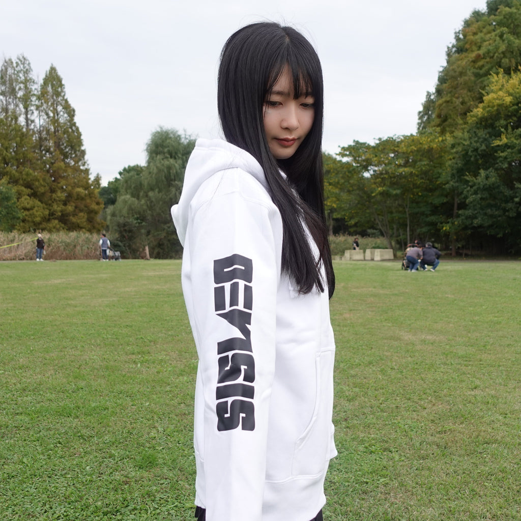 【限定100枚】DEVIONE パーカー（黒/白）